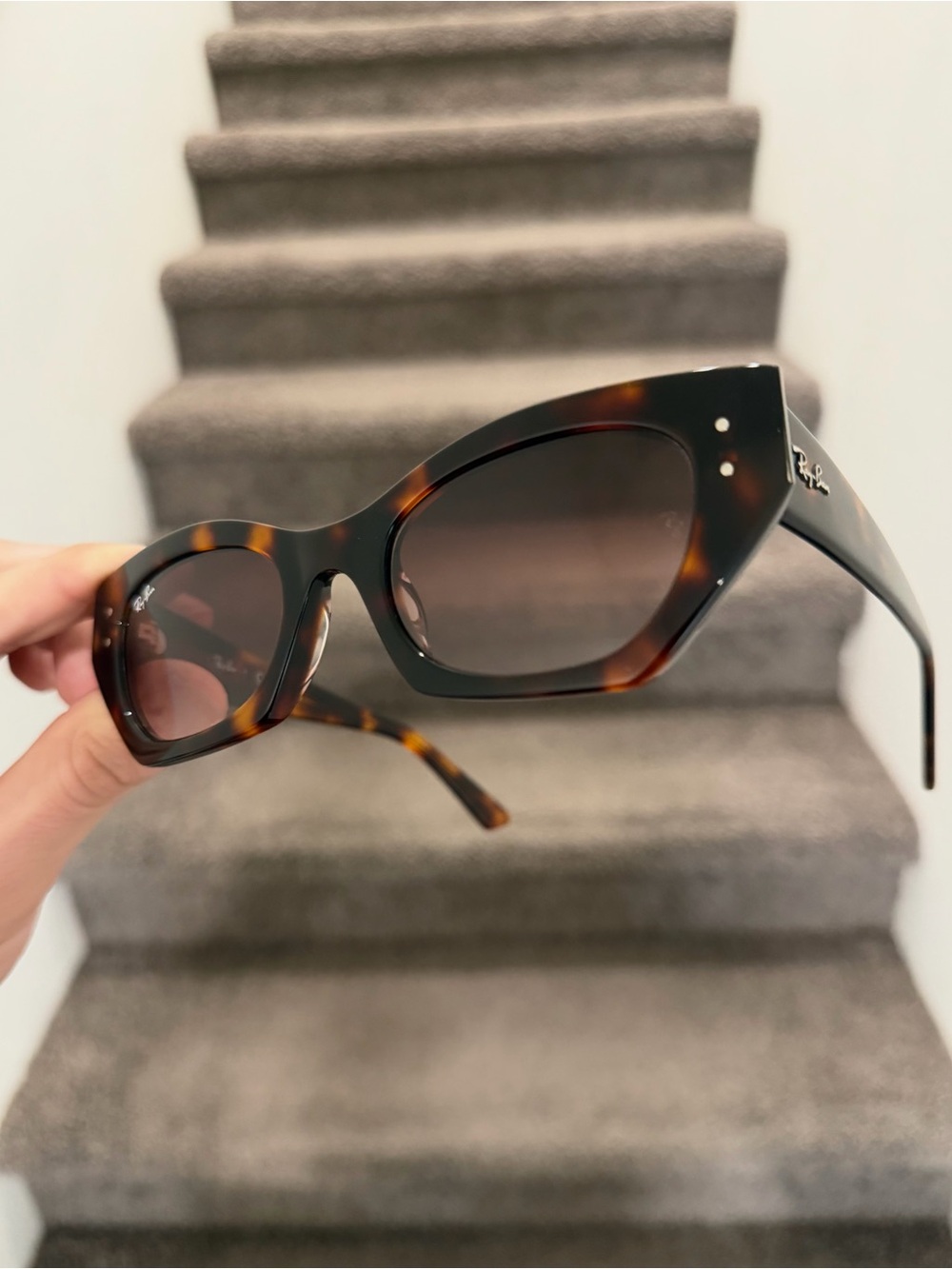 Ray-Ban Tortoiseshell Cat Eye Sunglasses